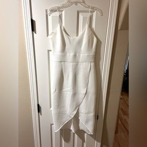 Chelsea28 Micro Pleat Tulip Hem Dress